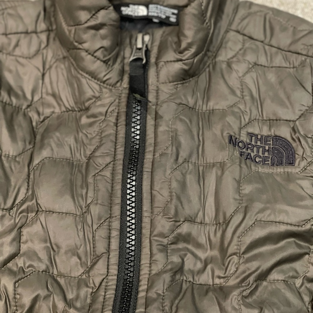 The North Face Olive Green Quilted Jacket